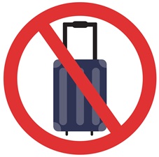 Ting du ikke må medbringe i håndbagagen i flyet