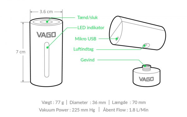 VAGO Vakuumpumpen Specs